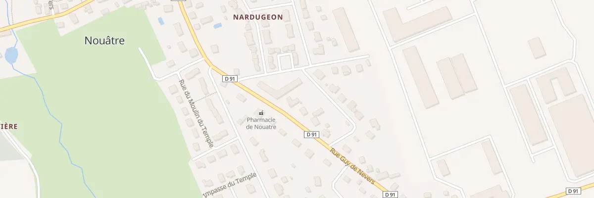 Plan du 15 Rue Guy de Nevers à Nouâtre