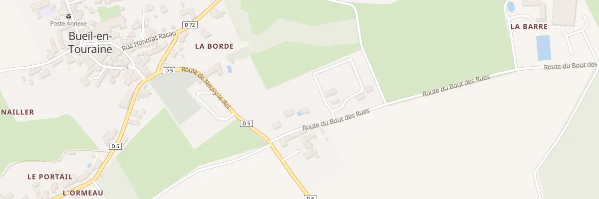 Plan du 5299 Piece du Cormier à Bueil-en-Touraine