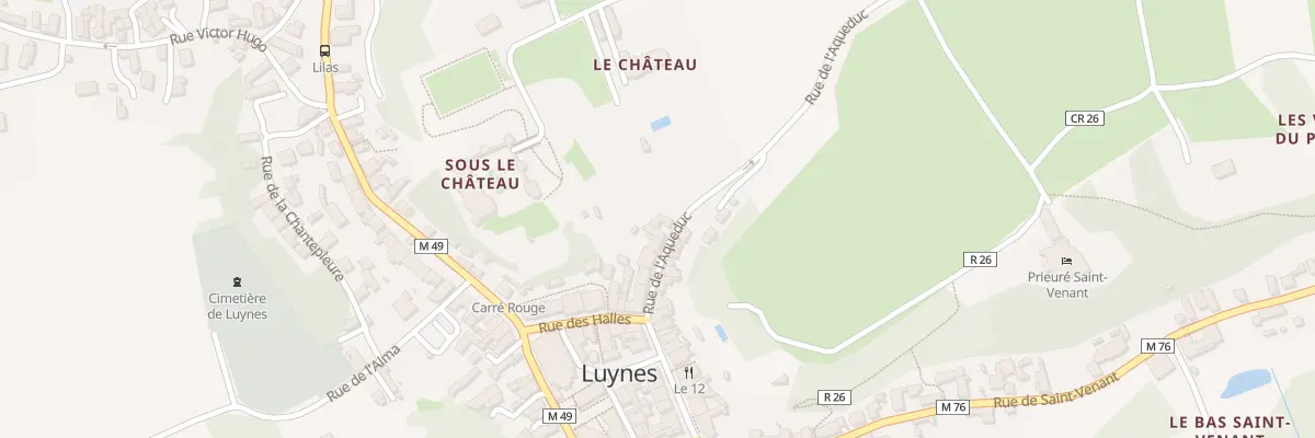 Plan du 10 Rue de l’Aqueduc à Luynes