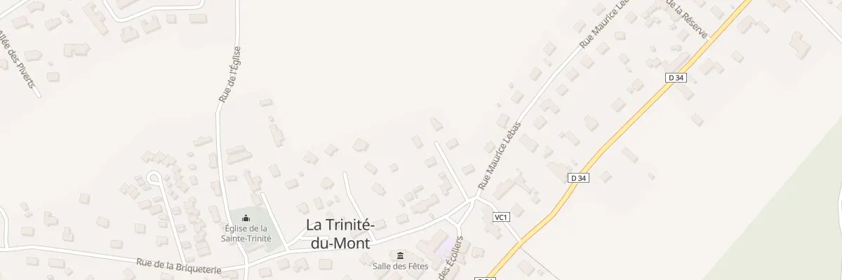 Plan du 5058 Le Village à La Trinité-du-Mont
