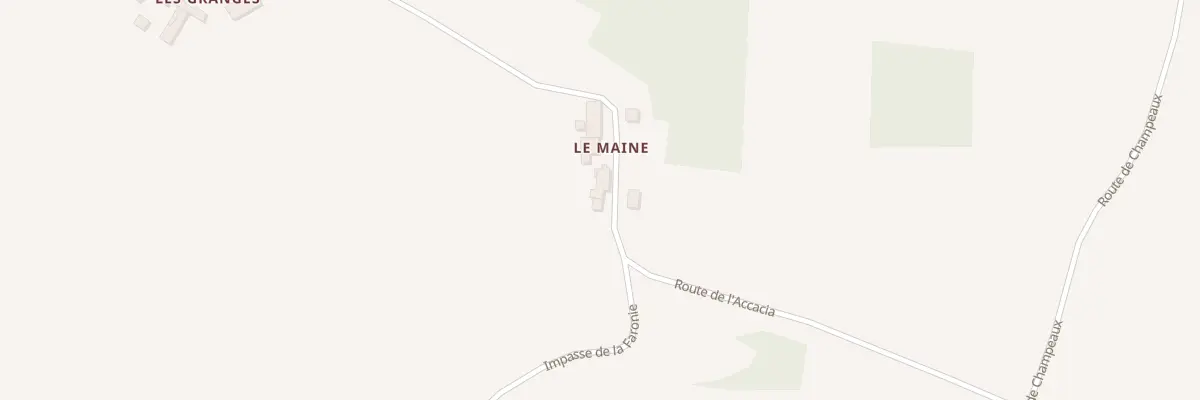 Plan du 413 Rte de l’Accacia à Mareuil en Périgord
