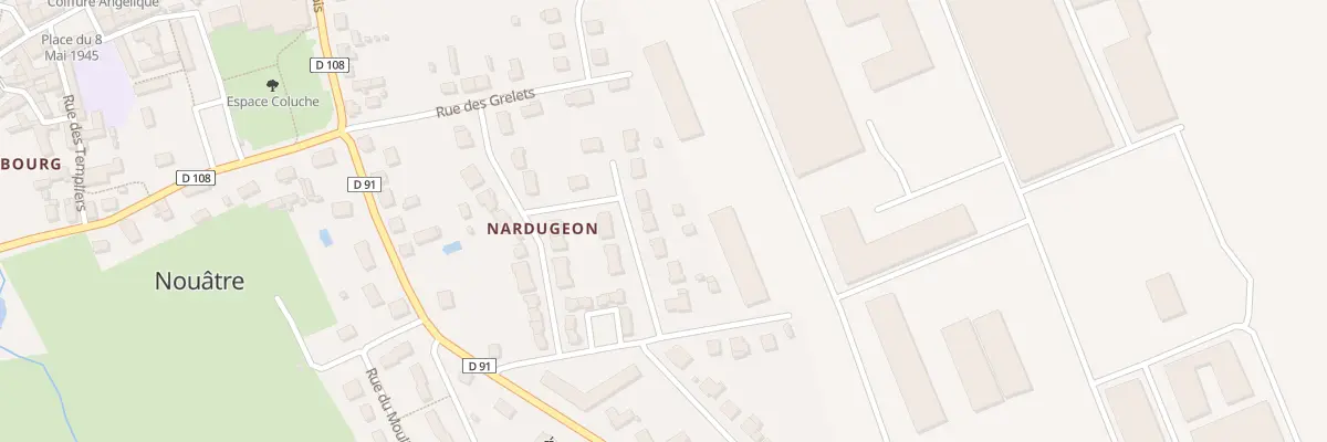 Plan du 8 Rue W.A. Mozart à Nouâtre