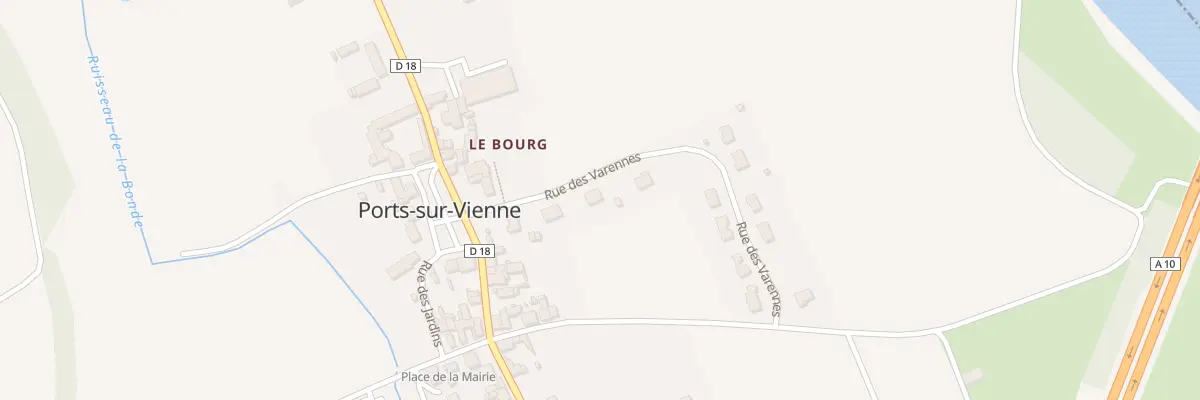 Plan du 6 Rue des Varennes à Ports-sur-Vienne