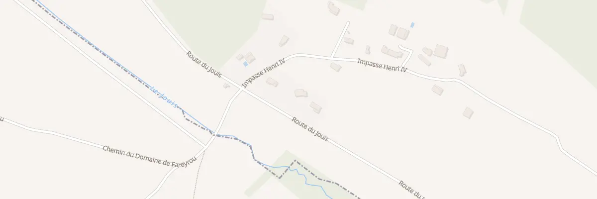 Plan du 830 Rte du Jouis à Léguillac-de-l’Auche