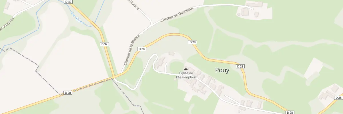 Plan du 5018 Le Village à Pouy