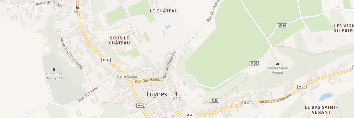 Plan du 7 Rue de l’Aqueduc à Luynes