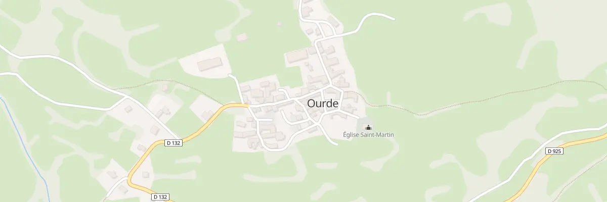 Plan du 27 Le Village à Ourde