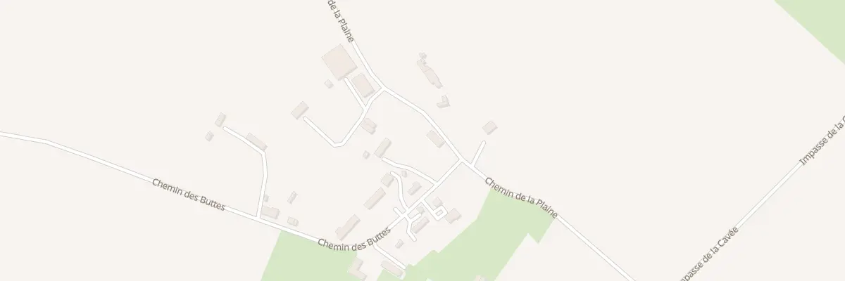 Plan du 1070 Che de la Plaine à Hattenville