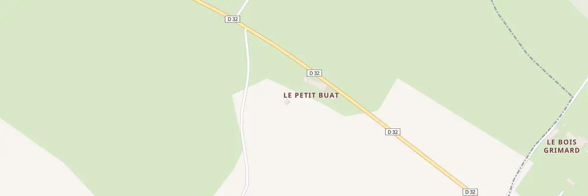 Plan du 100 Le Petit Buat à Sainte-Céronne-lès-Mortagne