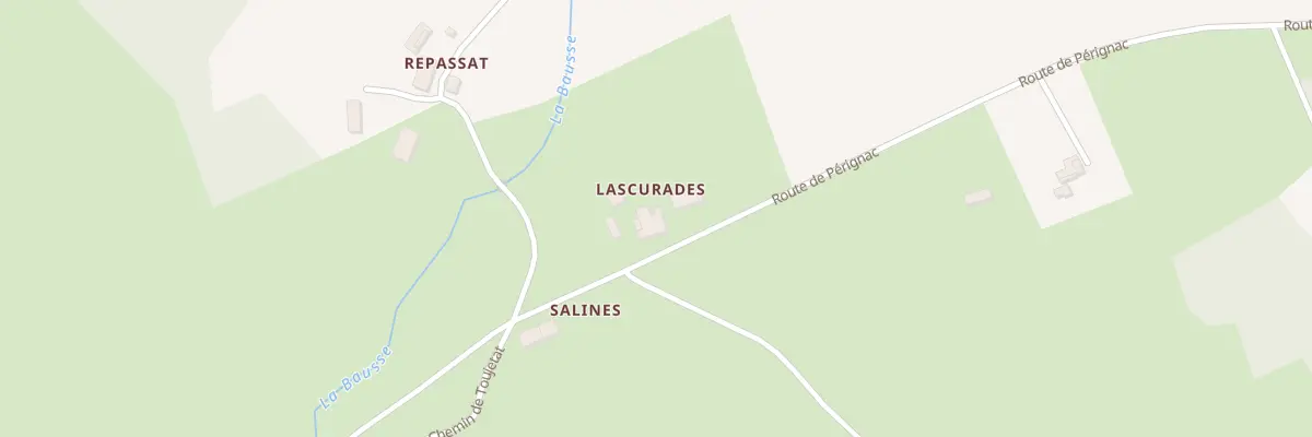Plan du 2041 Rte de Pérignac à Montpezat