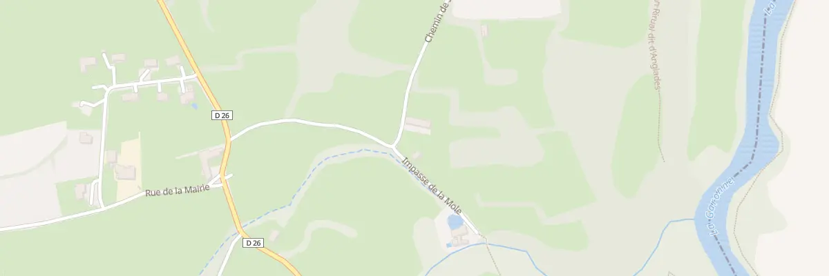 Plan du 5046 Sarrat de Mengeotte à Tibiran-Jaunac