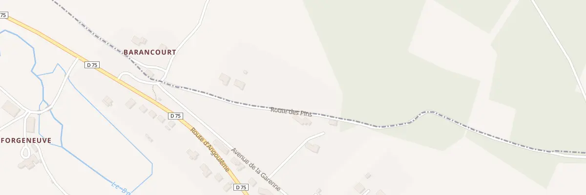 Plan du 5002 Farge Neuve à Teyjat