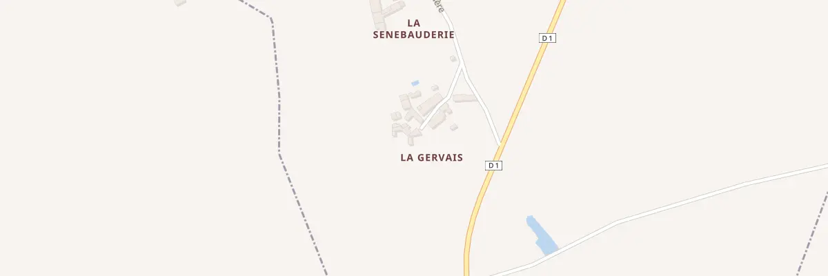 Plan du 10 La Gervaisière à La Chapelle-Moulière