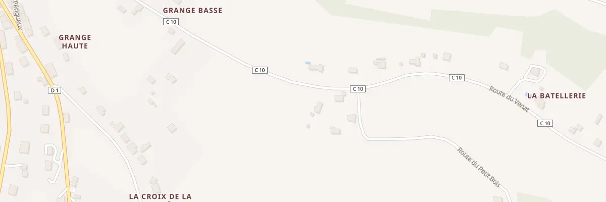 Plan du 516 Rte du Venat à Lisle