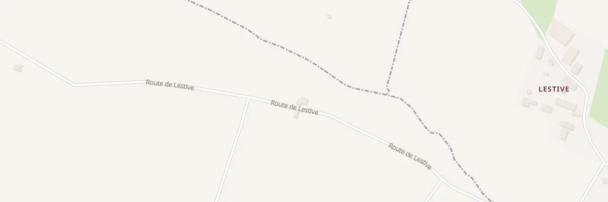 Plan du 404 Rte de Lestive à Esclassan-Labastide