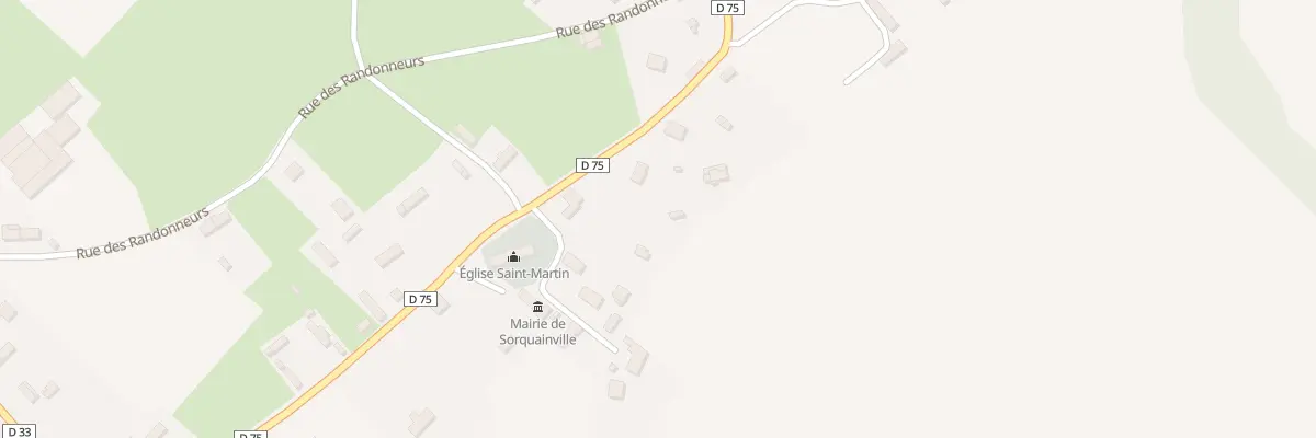 Plan du 12 Rue du Presbytère à Sorquainville
