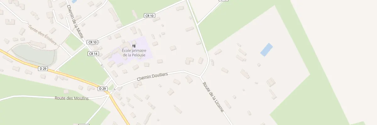 Plan du 189 Che Doviliers à Campigny