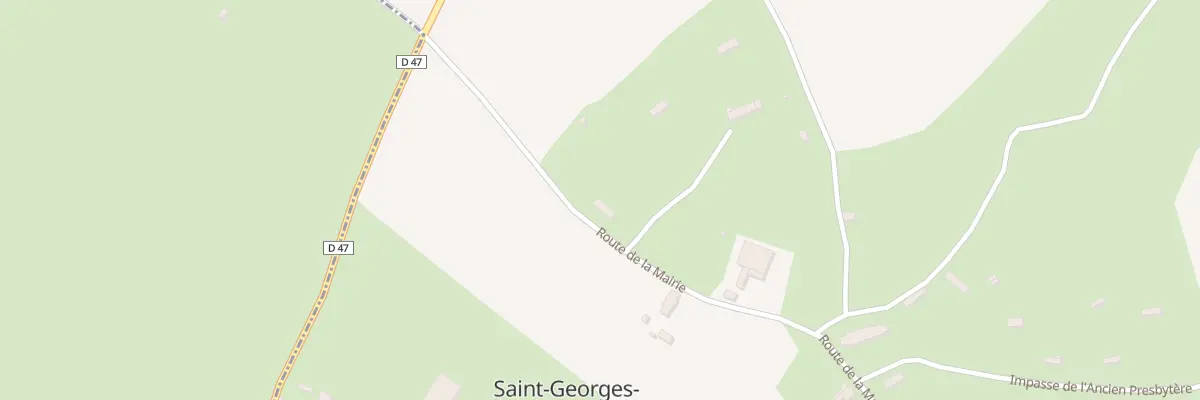 Plan du 20 Rte de la Mairie au Mesnil-Saint-Jean