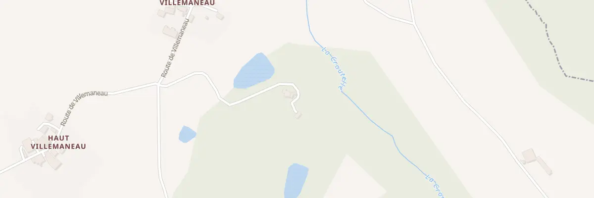 Plan du 12 Rte de Villemaneau à Montembœuf