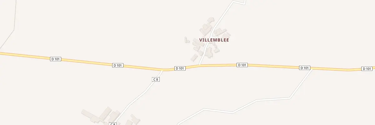 Plan du 5210 Villemblee à Bouresse