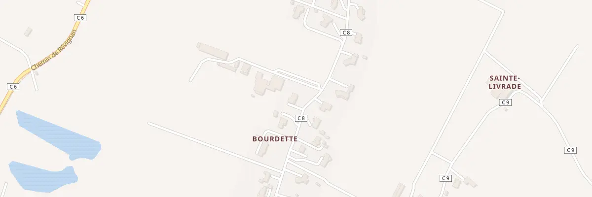 Plan du 37 Che de Lestagné à Brax