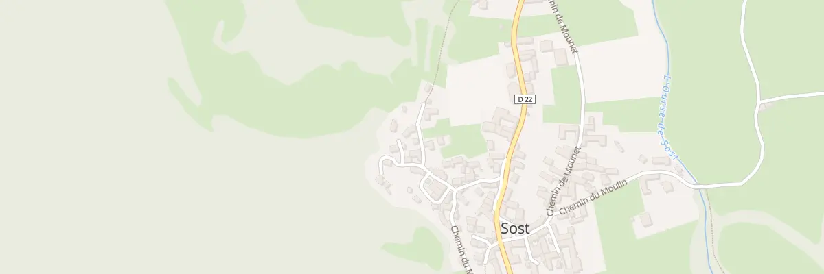 Plan du 5099 Village à Sost