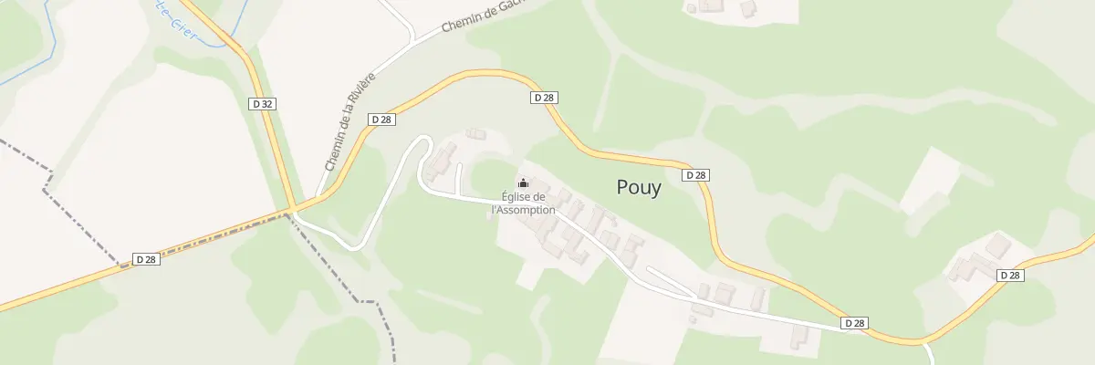 Plan du 10 Che du Village à Villemur