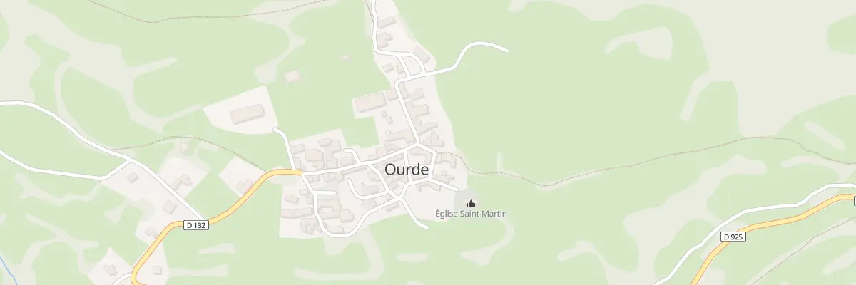 Plan du 17 Le Village à Ourde