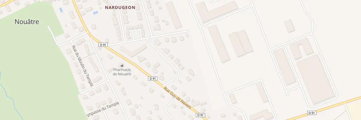 Plan du 15 Rue des Varennes du Ruisseau à Nouâtre