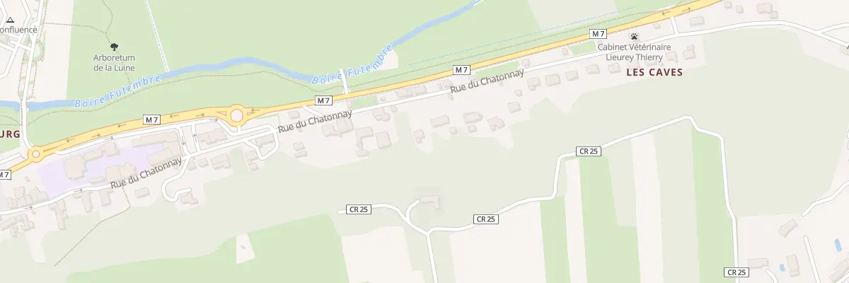 Plan du 43 Rue du Chatonnay à Savonnières