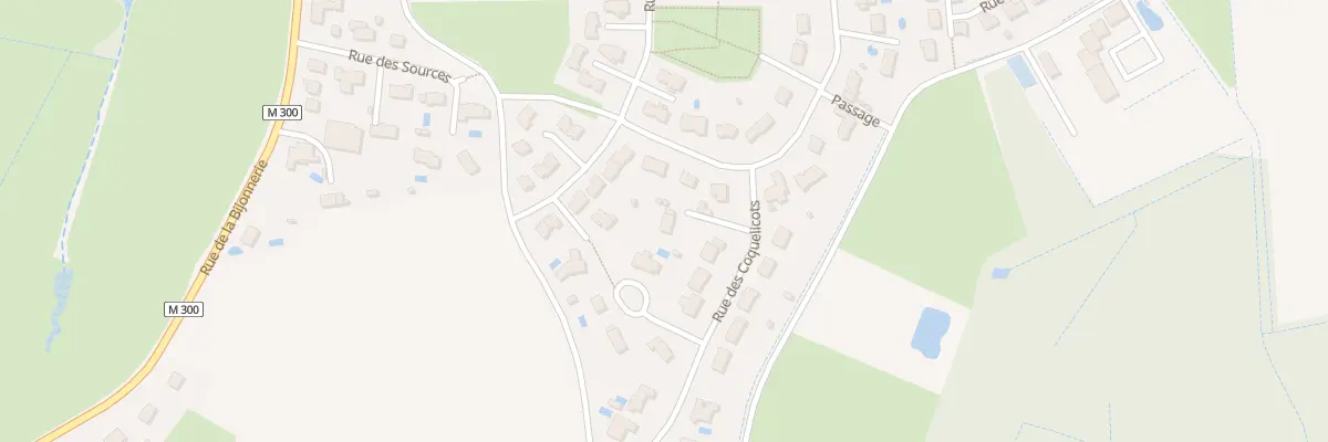 Plan du 2 Rue des Coquelicots à Savonnières