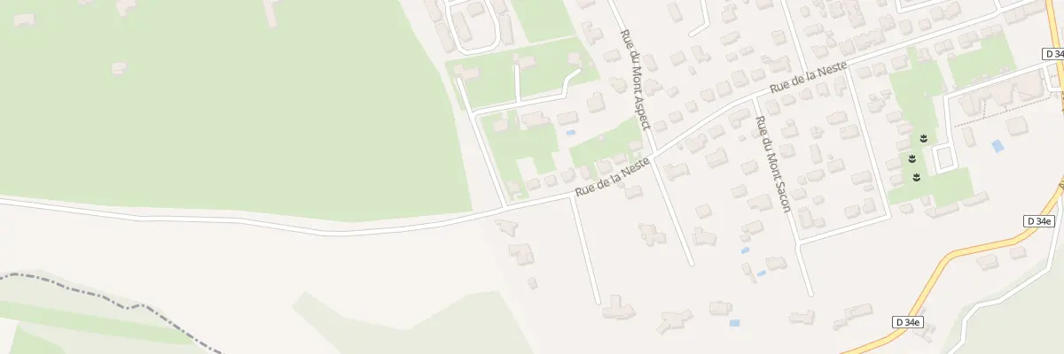 Plan du 38 Rue de la Neste à Montréjeau