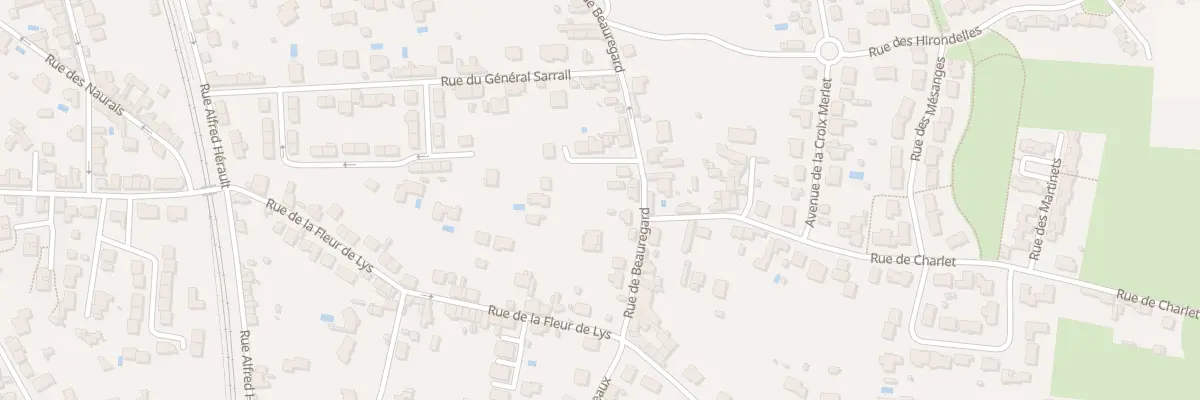 Plan du 17 Rue de Beauregard à Châtellerault