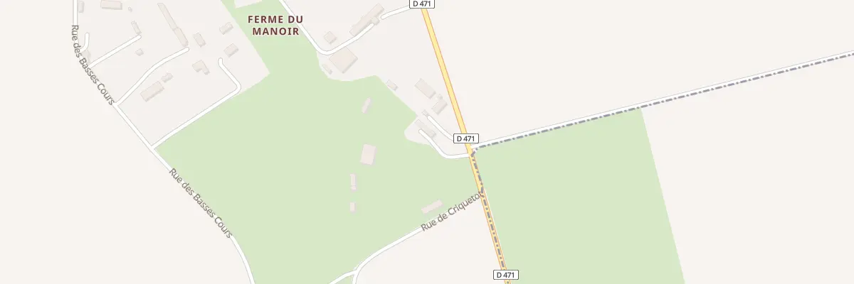 Plan du 30 La Grande Rue à Vinnemerville