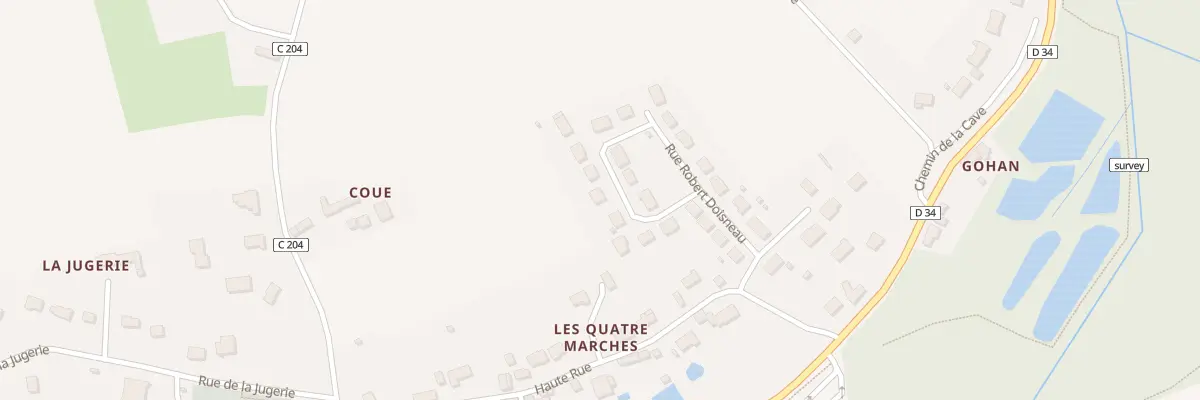 Plan du 11 Rue Louis Daguerre à Bouloire