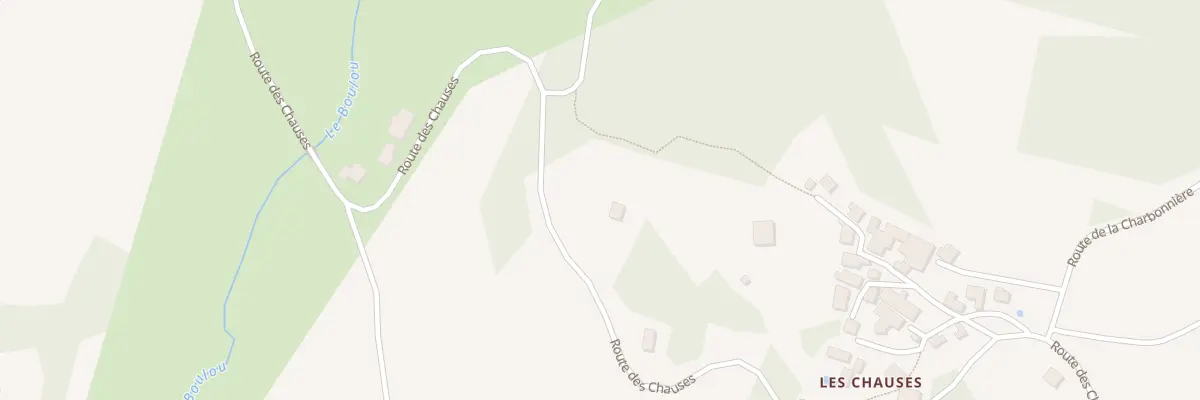 Plan du 1023 Les Chauses à Paussac-et-Saint-Vivien