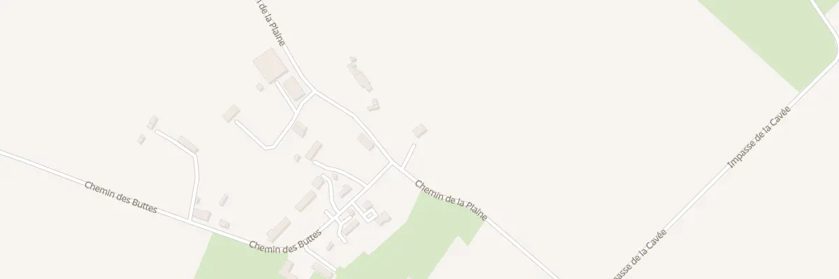 Plan du 1105 Che de la Plaine à Hattenville