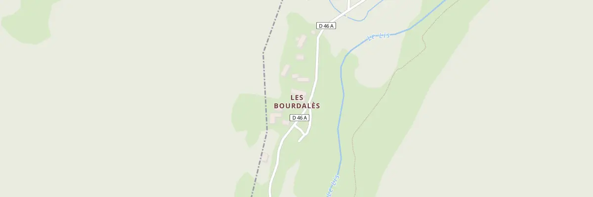Plan du 1320 Rte de la Cascade. à Cazeaux-de-Larboust
