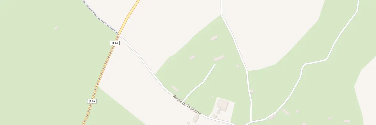 Plan du 19 Rte de la Mairie au Mesnil-Saint-Jean