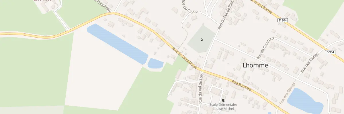Plan du 5 Rue Saint-Blaise à Lhomme