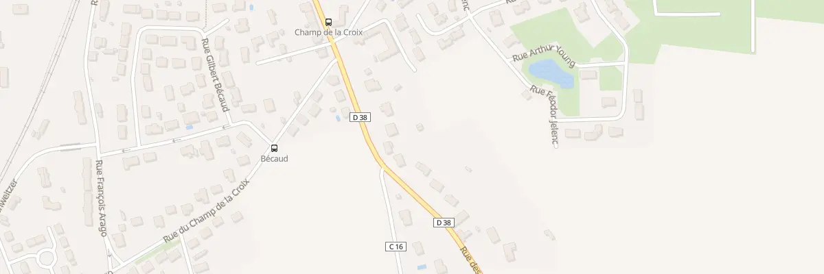 Plan du 51 Rue des Charraults à Châtellerault