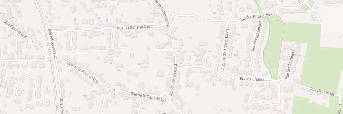 Plan du 19 Rue de Beauregard à Châtellerault
