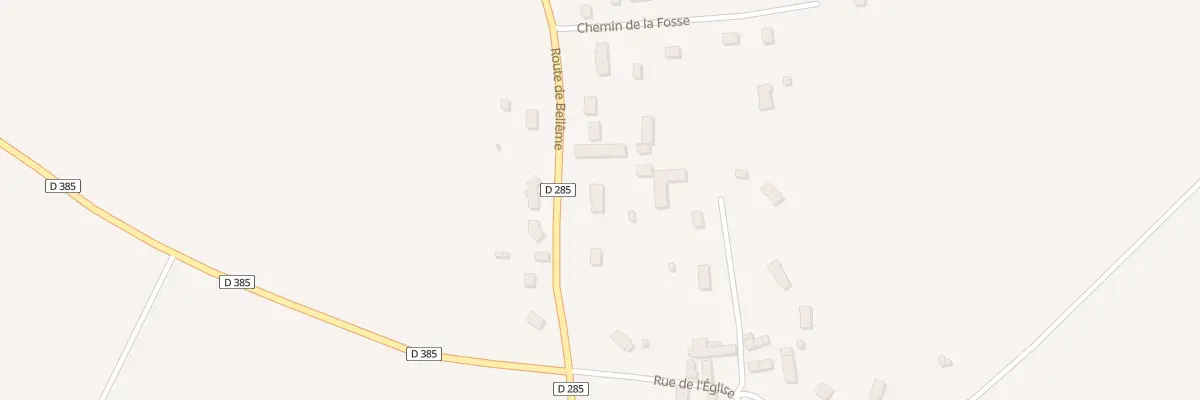 Plan du 4 Rte de Bellême à Appenai-sous-Bellême