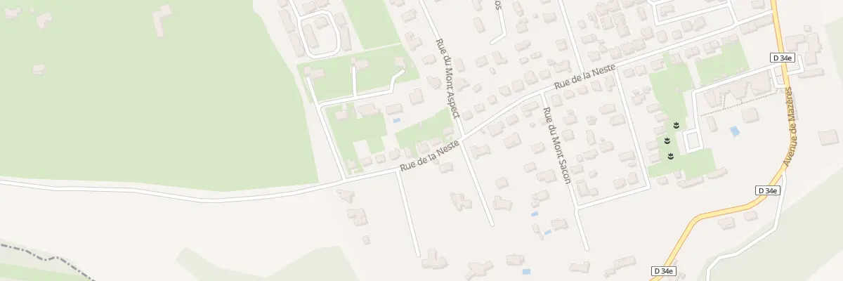 Plan du 30 Rue de la Neste à Montréjeau