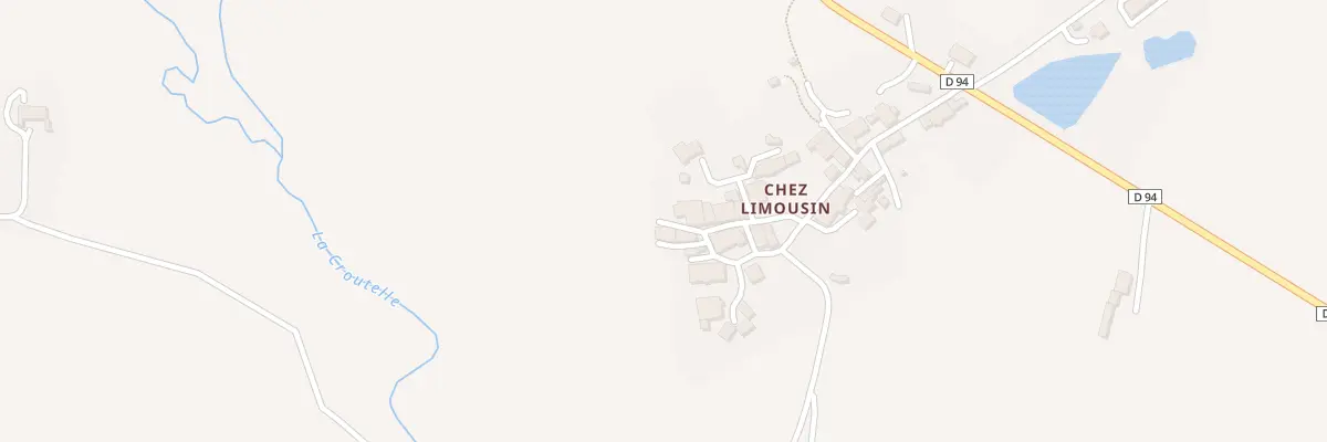 Plan du 5191 Chez Limousin à Cherves-Châtelars