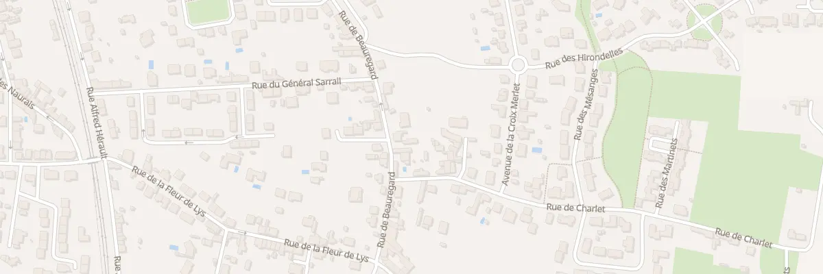 Plan du 26 Rue de Beauregard à Châtellerault