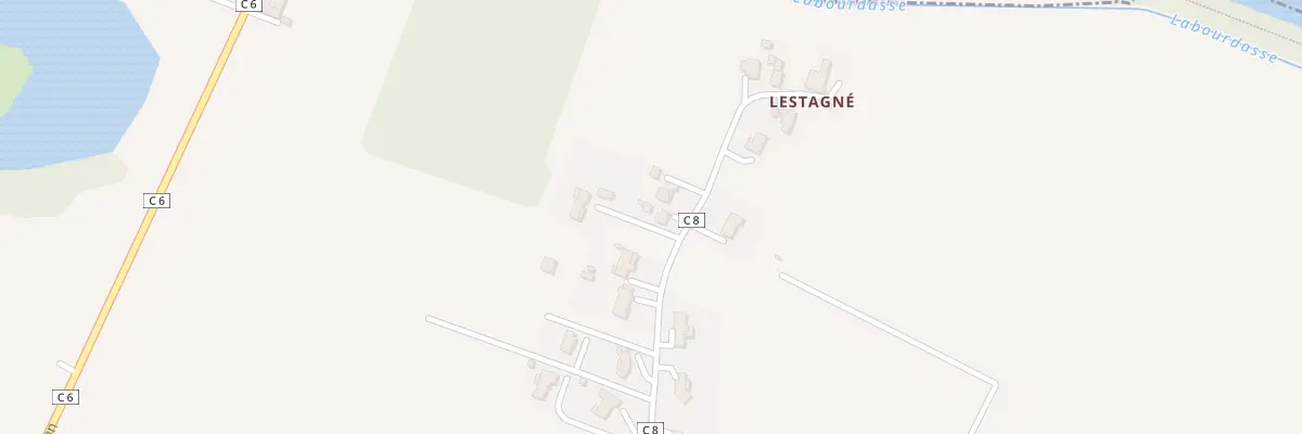 Plan du 63 Che de Lestagné à Brax