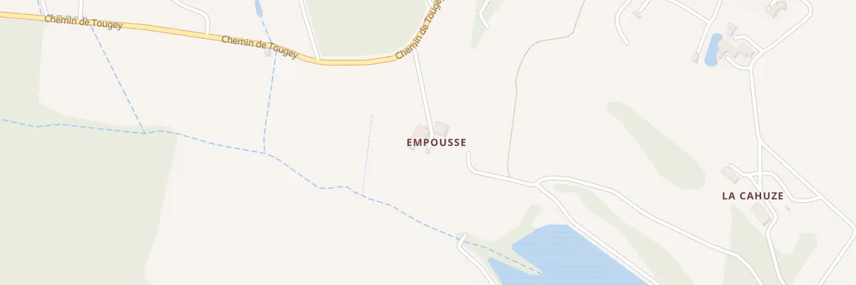Plan du 533 Che de Tougey à Auch