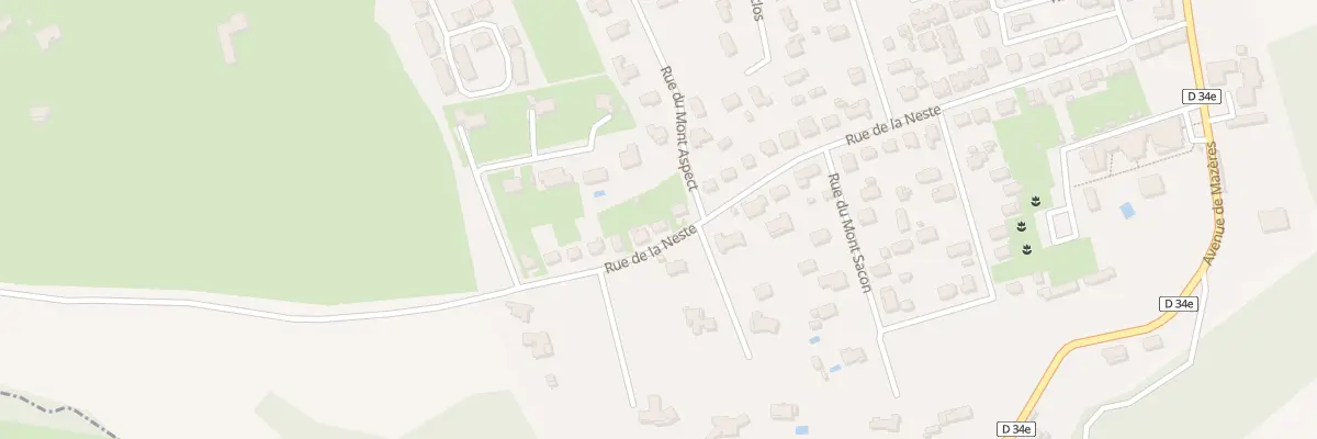 Plan du 28 Rue de la Neste à Montréjeau