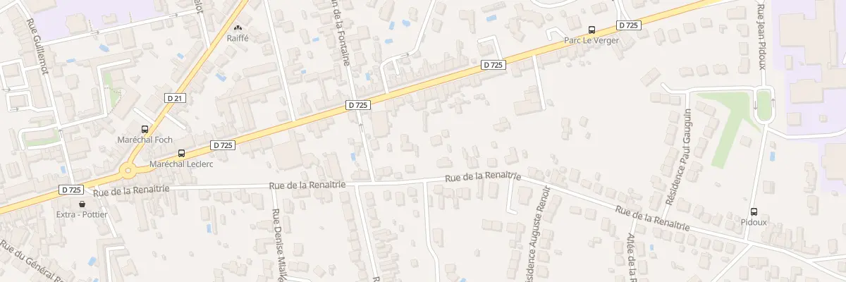 Plan du 63 Rue de la Renaitrie à Châtellerault